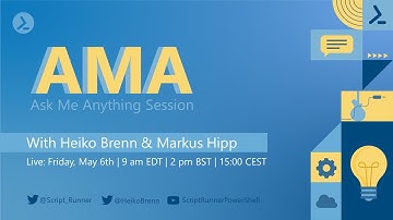 Ask Me Anything Session with Markus and Heiko