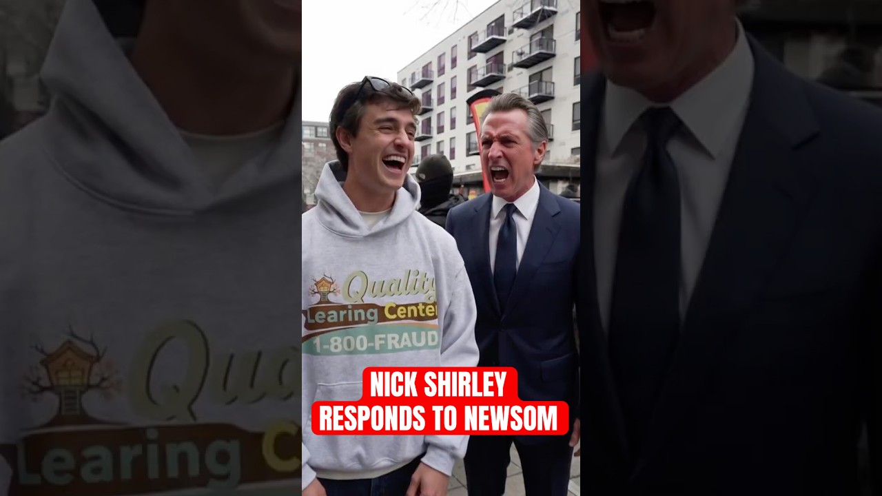 Nick Shirley Just Responded to Gavin Newsom…
