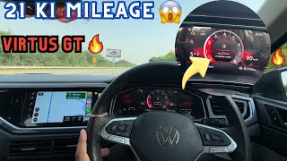 Volkswagen Virtus Mileage Test On Highway | Cylinder Deactivation Technology Actually Works…