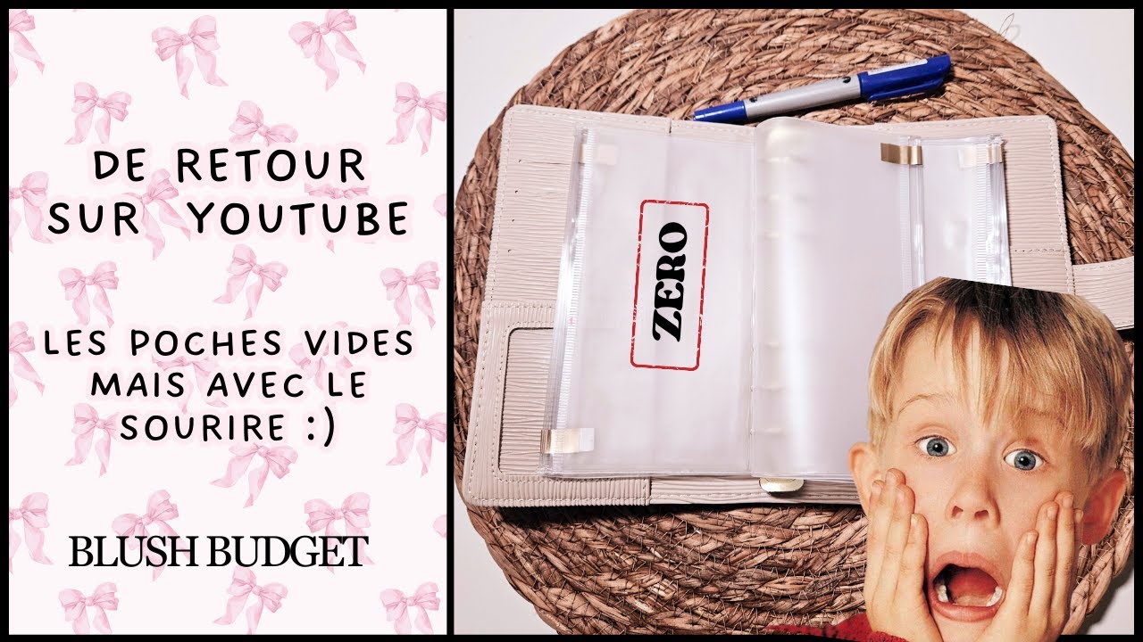 De retour les poches VIDES mais avec le sourire :) ON REPREND TOUT A ZERO | Blush Budget