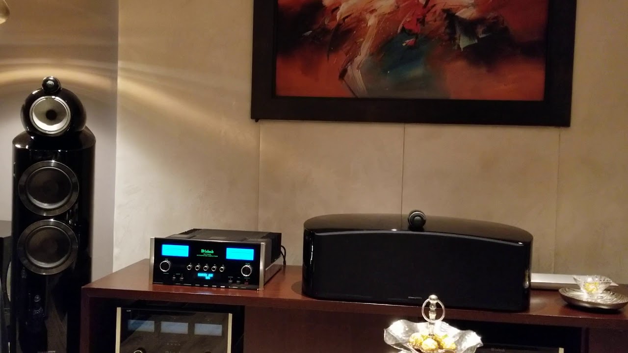 McIntosh ma7900. B&W 803D3 smooth jazz test