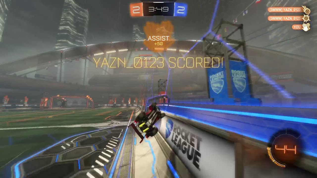 Rocket League|Team work - YouTube