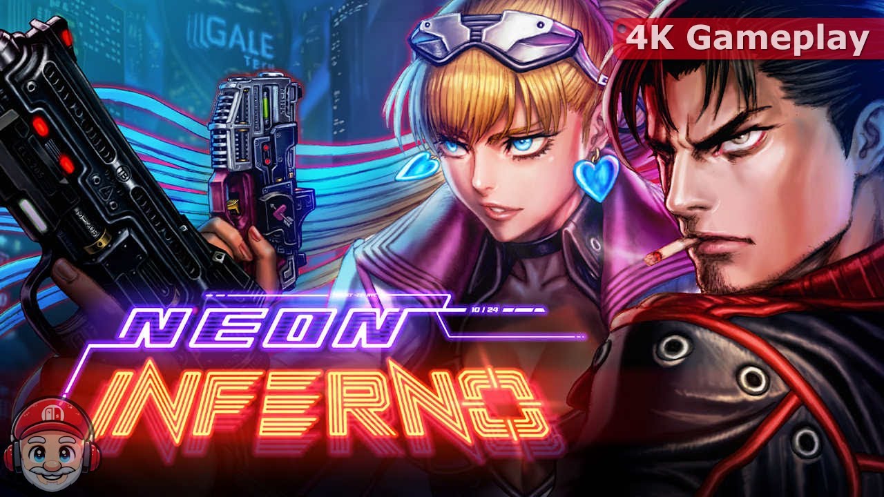 Neon Inferno 4K Gameplay on Nintendo Switch 2 - YouTube