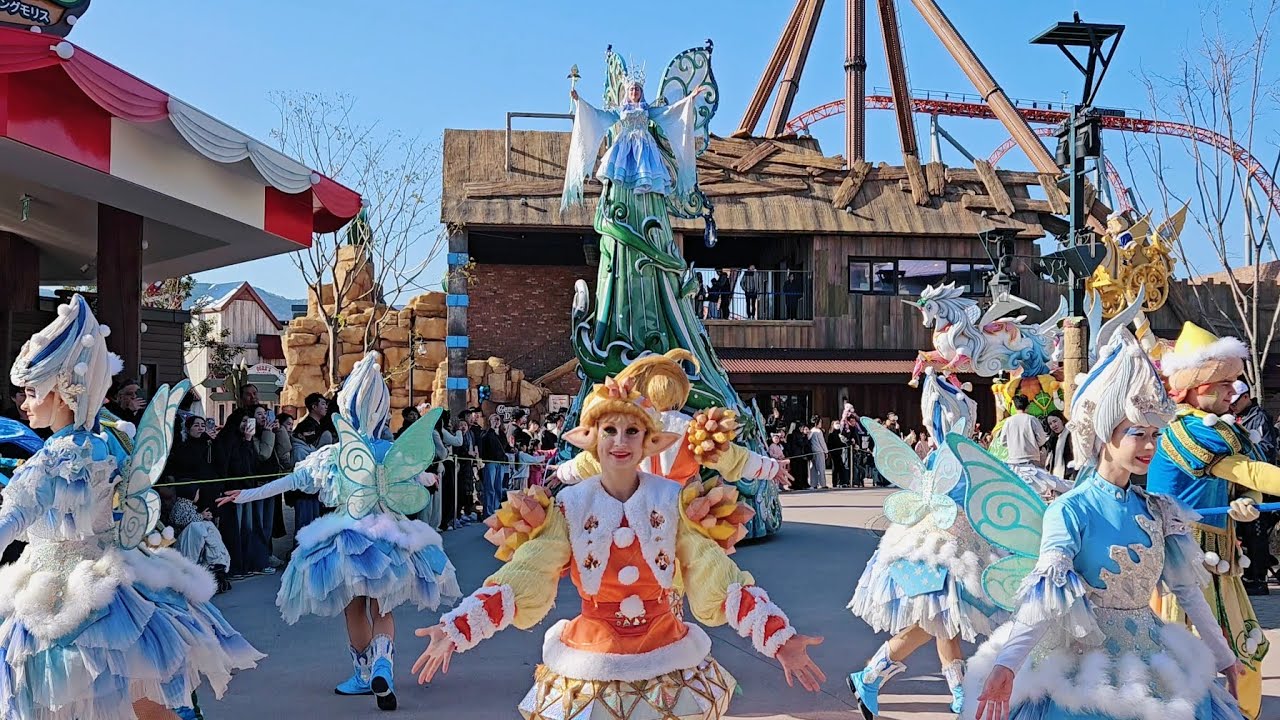 20251129 윈터 매직포레스트 퍼레이드 (롯데월드 어드벤처 부산 겨울시즌 퍼레이드)_2부 초록이