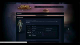 How to Signup For Star Wars The Old Republic