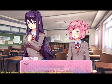 6/23/21 continuing on ddlc playthrough without mic or sounds (if needed) - 6/23/21 continuing on ddlc playthrough without mic or sounds (if needed)