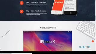 StabApp - Mobile App Showcase WordPress Theme        | Free Template