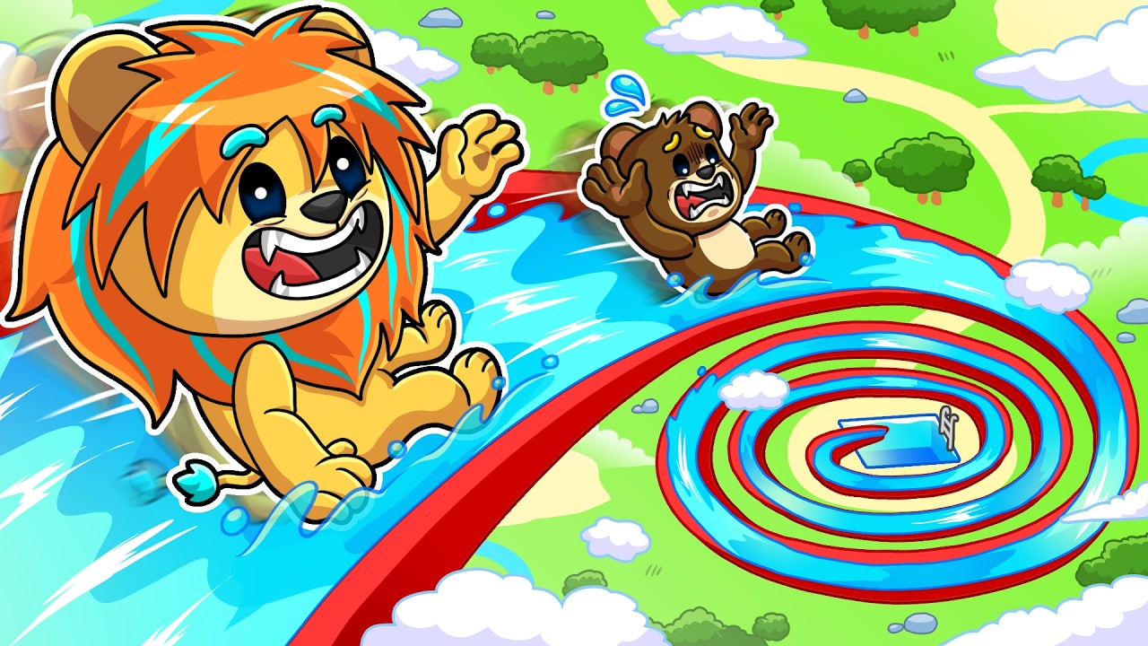 超大金持ちになって巨大ウォータースライダーを建築してみた！【 ロブロックス Roblox 】