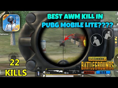 Best AWM Kill In PUBG Mobile Lite??? | 22 Kills Solo Squad Gameplay