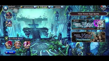 Error Veda Tower Level 20 - The Alchemist Code Global