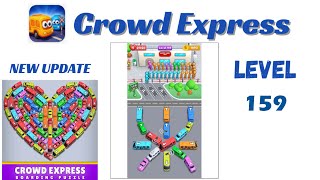 Crowd Express Level 159 Walkthrough 🚦 | Step-by-Step Solution | Go Answer