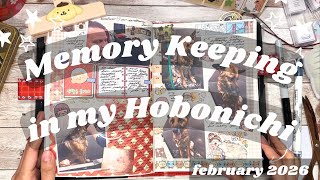 Scrapbook Style Memory Keeping Journal With Me // Part 1 : February 2026  Actualización