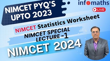 NIMCET Statistics Worksheet: The Ultimate Guide Lecture-1