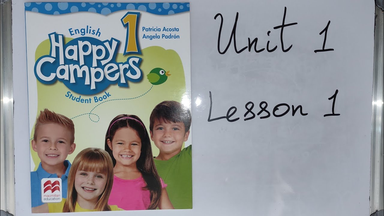 1-ci sinif ingilis dili (Happy Campers 1)Unit 1 Lesson 1 ən son izah 2022