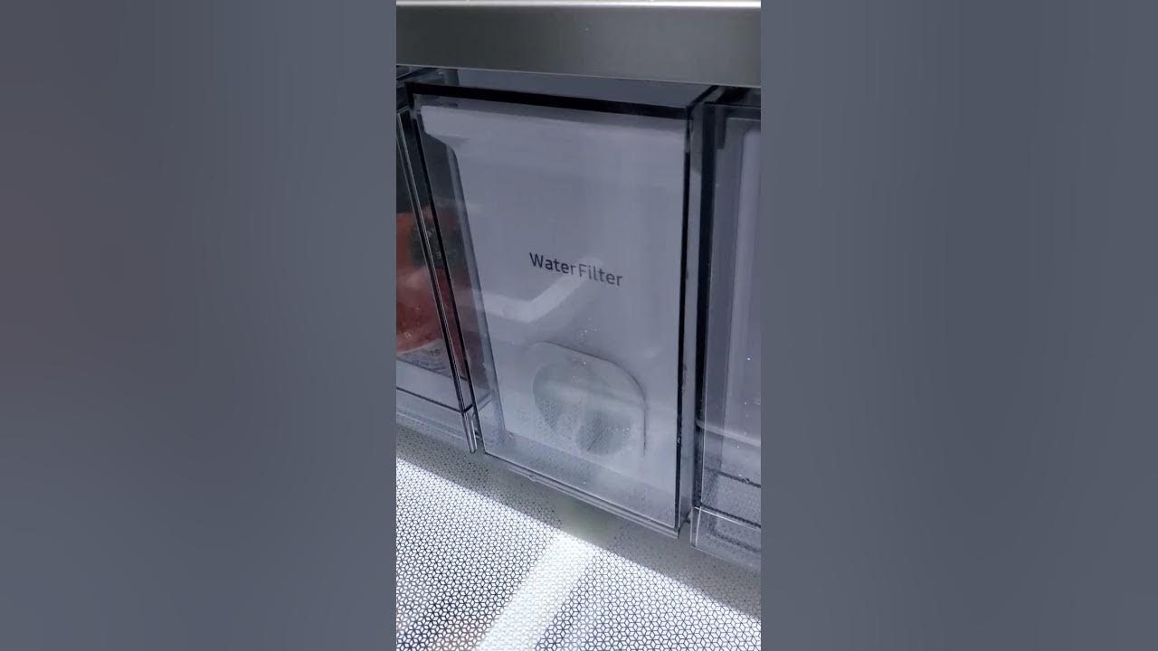 Reset Filter notification on Samsung Bespoke Refrigerator YouTube