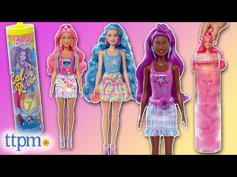 NEW BARBIE COLOR REVEAL! Sand & Sun Series Barbie, Chelsea & Baby Dolls  Review 2021, Mattel