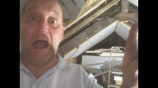 Loft Conversion - Cutting Out Massive Frames - Will The Roof Stay Up? Will It Collapse?? Time Lapse.