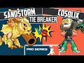 Sandstorm VS Cosolix - Pro Series TIE BREAKER Brawlhalla