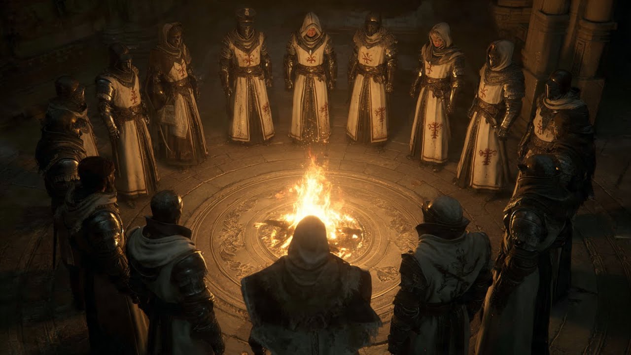 Guardians of the HOLY FIRE - Epic Medieval Hymn | Seek Divine Courage Before the Battle Breaks Forth