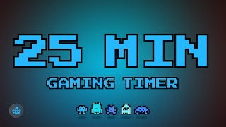 25 Minute Gaming Timer with 8 Bit Alarm | Good Time