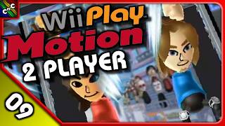 ROLLERBLADING WITH UMBRELLAS! | Wii Play Motion 2 PLAYER LETS PLAY Episode 9 | Couch Plays