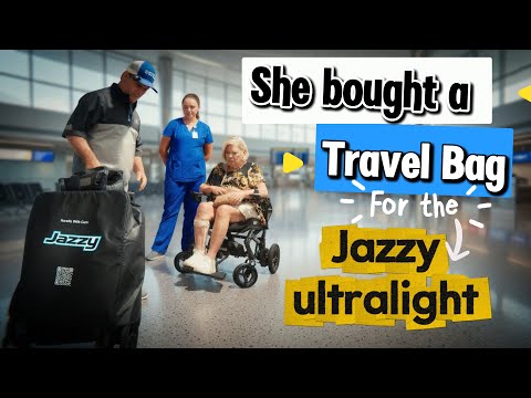 Pride Jazzy Ultra Light Carbon Fiber Power Wheelchair