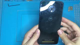 Moto Z3 Play desmontar pantalla quebrada #motorola #motoz3play #reparacion