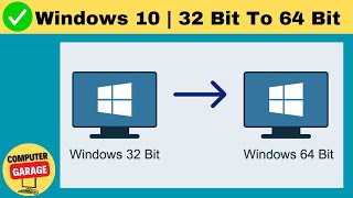 how to upgrade windows 10 from 32 bit to 64 bit (for free) ✅