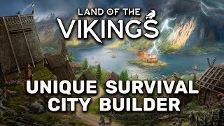 LAND OF THE VIKINGS! - NEW City Builder Strategy Game (First Look) screenshot 5