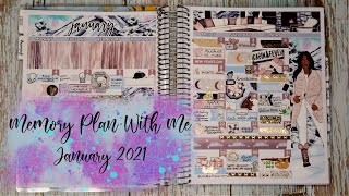 Ad ✿ Memory Monthly PWM ✿ Functional Flexi Planner ✿ Tilly Journals ✿ Plannerface ✿ January 2021
