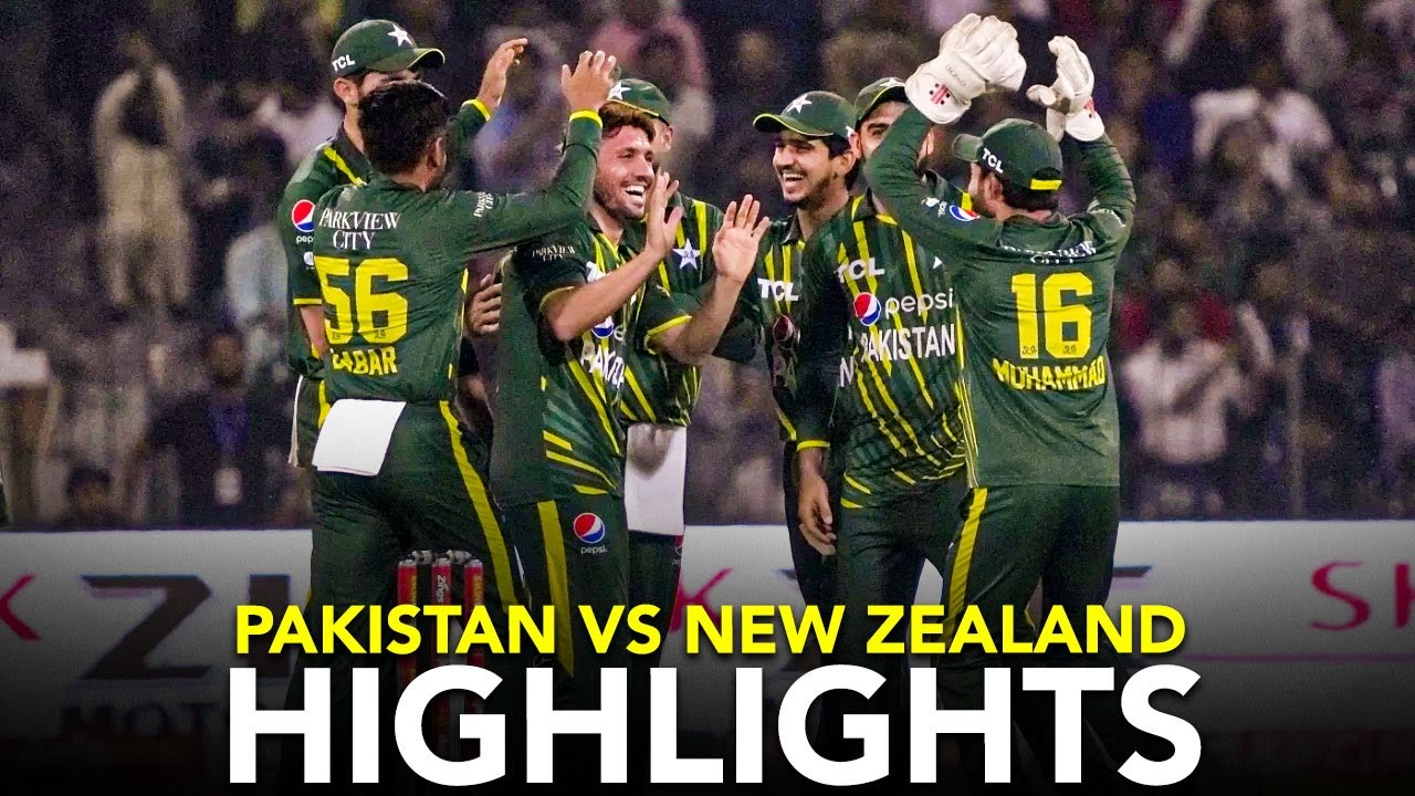 Full Highlights | Pakistan vs New Zealand | T20I | PCB | M3L1K - YouTube