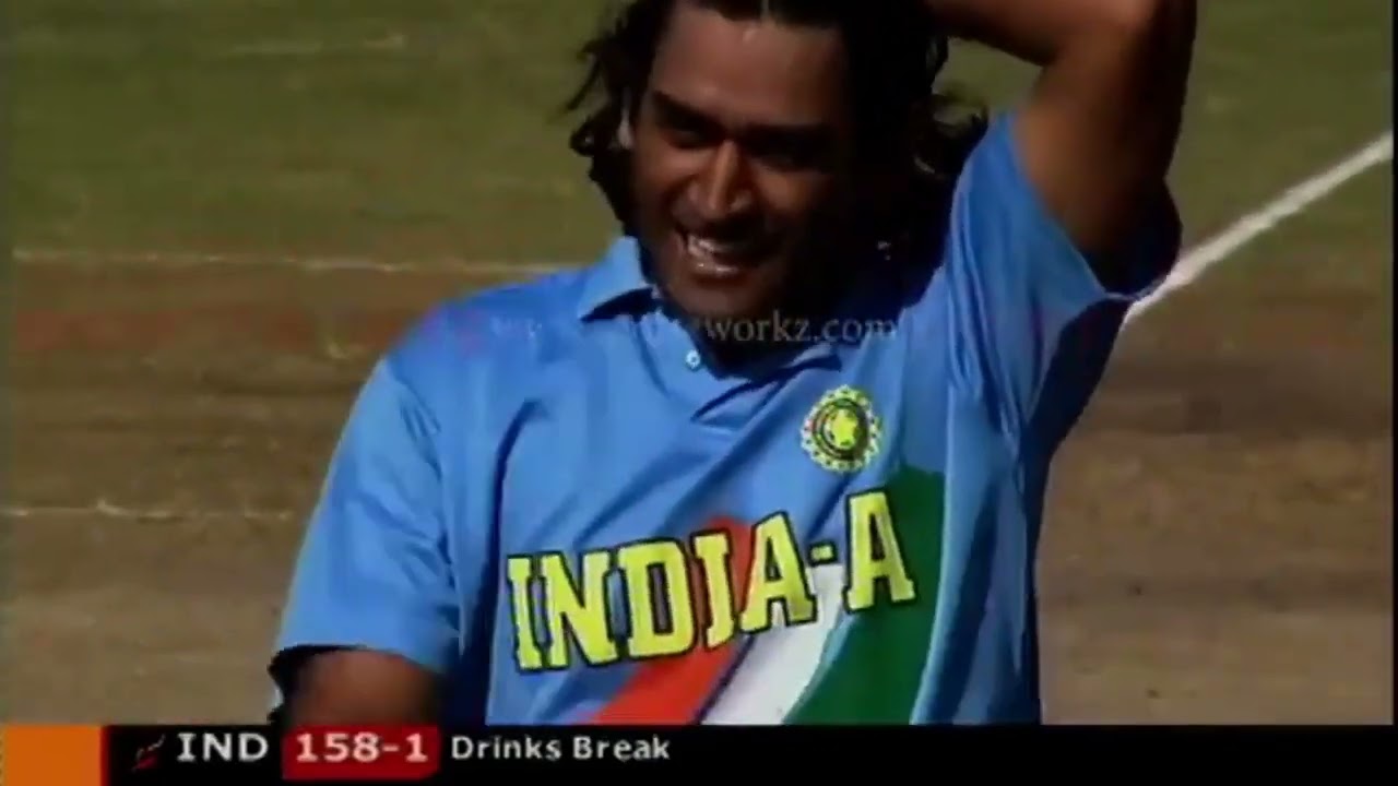 MS Dhoni 119* vs Pakistan A 2004 || High Quality