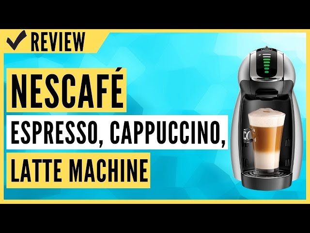 NESCAFE Dolce Gusto Genio 2 Coffee Machine, Single Serve Espresso and  Cappuccino Pod Machine 