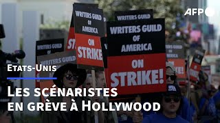Hollywood: les scénaristes en grève pour de meilleures rémunérations | AFP