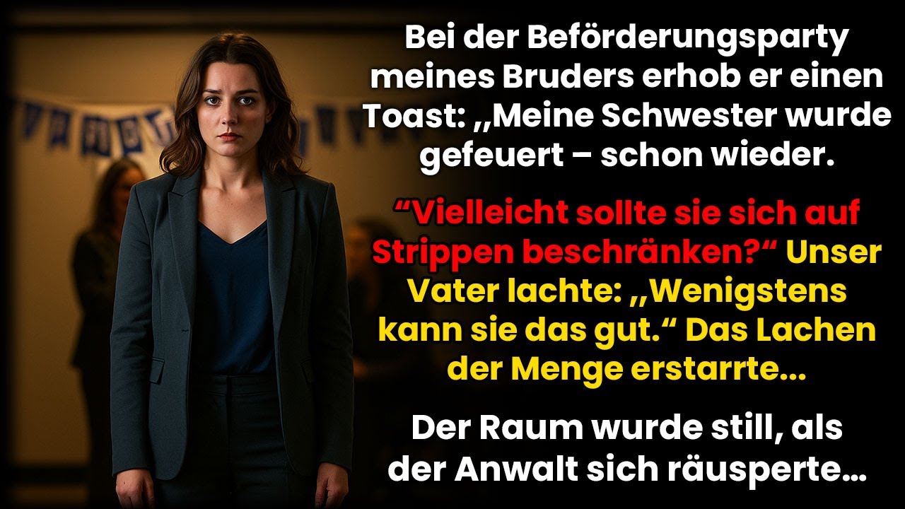 Mein Bruder sagte, ich soll mich ausziehen – bis der CEO kam und sein Lächeln verschwand