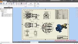 Autodesk Inventor Centrifugal Pump 08 - 09 screenshot 1