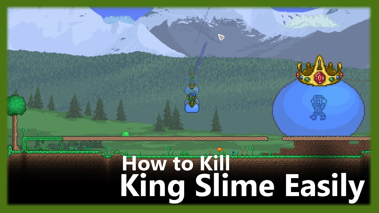 How to find and defeat King Slime in Terraria