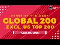 Billboard Global 200 Excl. US Singles of This Week (April 4th, 2026)