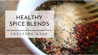 Homemade Spice Blends | Homemade Taco Seasoning Mild | Salt-Free Italian Seasoning