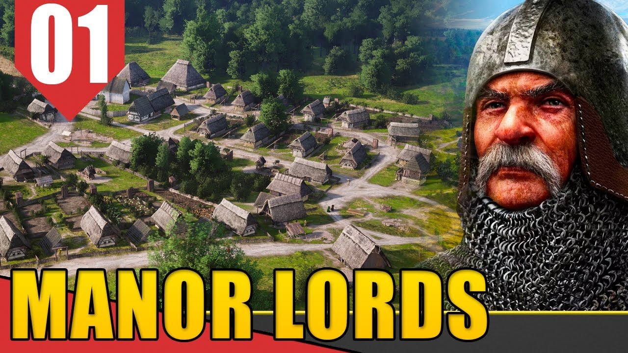 Fundando uma VILA MEDIEVAL - Manor Lords EA #01 [Gameplay PT-BR]