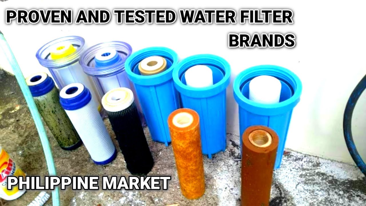 Mga brand nang water filter na dapat mong bilhin para hindi masayang