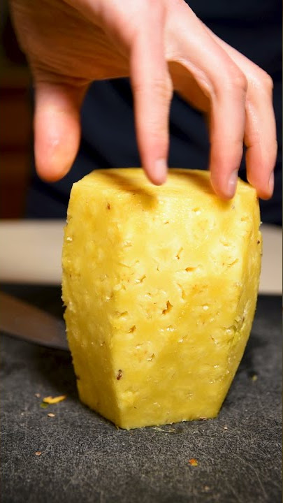 How to CUT and GRILL Pineapple