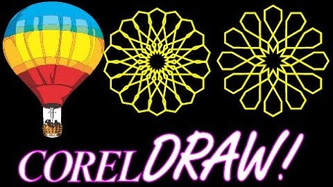 CorelDraw Tips & Tricks Draw this with a Six sided Polygon and Rotate