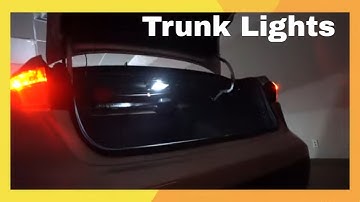 Toyota Corolla Trunk Lights bulbs: Change | Replace | Install LED?