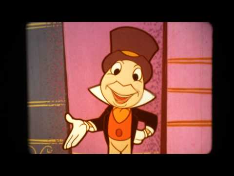 You Are A Human Animal Hd Jiminy Cricket Disney 16Mm Cartoon Hbvideos Cooldisneylandvideos