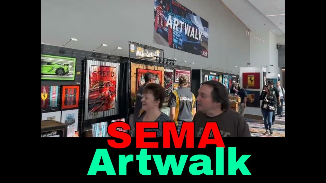 SEMA Art Walk West Hall to North Hall