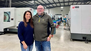 Horizontal Production Machining Cell at Lyntech Engineering, Inc