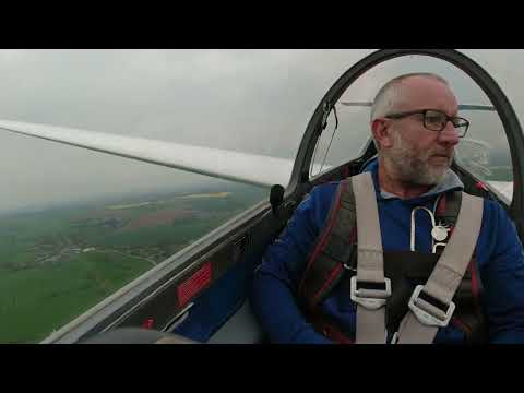 Glider experience day with Bill.