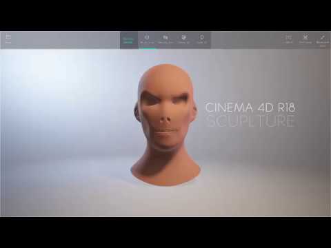 Cinema 4D R18 Scupture
