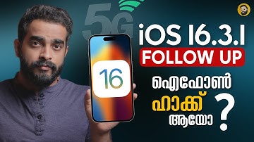 iOS 16.3.1 Follow UP- in Malayalam